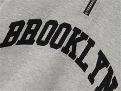 Name It grey melange Brooklyn halv lynlås sweatshirt